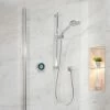 Aqualisa Optic Q Smart Shower Concealed Adjustable Head Gravity Pumped Chrome 1 Aqualisa Optic Q Smart Shower Concealed Adjustable Head Gravity Pumped Chrome -Comfort Bathroom Store 23356758 1