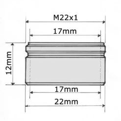 Faucet Tap Aerator 22mm MALE - Up To 70% Water Saving 4 L/min -Comfort Bathroom Store 2343363 4