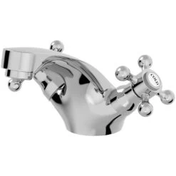 Traditional Bathroom Taps Set Mono Basin Sink Mixer Bath Shower Mixer Tap Chrome -Comfort Bathroom Store 23631934 5