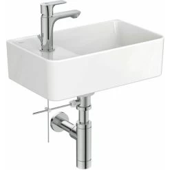 Ideal Standard Strada II Left Hand 1 Tap Hole Wall Hung Basin 450mm