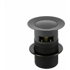 Bathroom Luxury Black Matt Basin Sink Mono Mixer Single Lever Tap & Waste -Comfort Bathroom Store 23710424 3