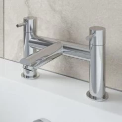 Modern Bathroom Basin Mono Mixer Tap Bath Filler Mixer Set Chrome Lever Modern 9 Modern Bathroom Basin Mono Mixer Tap Bath Filler Mixer Set Chrome Lever Modern -Comfort Bathroom Store 23851931 3