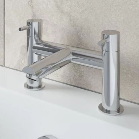 Modern Bathroom Basin Mono Mixer Tap Bath Filler Mixer Set Chrome Lever Modern 5 Modern Bathroom Basin Mono Mixer Tap Bath Filler Mixer Set Chrome Lever Modern - Image 3