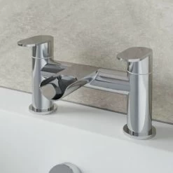 Bathroom Waterfall Mono Basin Sink Mixer Tap Bath Filler Mixer Tap Set Chrome 9 Bathroom Waterfall Mono Basin Sink Mixer Tap Bath Filler Mixer Tap Set Chrome -Comfort Bathroom Store 23851933 3