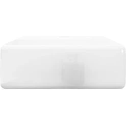 Ceramic Bathroom Sink Basin With Faucet Hole White Square VidaXL 11 Ceramic Bathroom Sink Basin With Faucet Hole White Square VidaXL -Comfort Bathroom Store 2404426 5