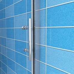 1000mm Sliding Shower Door Walk In Enclosure Bathroom Cubicle 1850mm Height -Comfort Bathroom Store 25153128 3