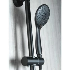 Aqualisa Deco Thermostatic Mixer Shower Round Bar Valve Black DECO.RND.SC.MB -Comfort Bathroom Store 25844875 5