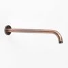 Milano Amara - Wall Mounted Arm For Shower Head - Brushed Copper -Comfort Bathroom Store 26627204 1