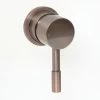 Milano Amara - Modern Manual Mixer Shower Valve With 1 Outlet - Brushed Copper -Comfort Bathroom Store 26627213 1