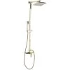 Modern Mixer Set Brass Rainfall Hand Shower Wall Mounted Gold Tagbo -Comfort Bathroom Store 27104060 1