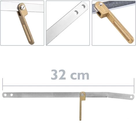 PrimeMatik - Lever For Tall Tank With Brass Bracket 4 PrimeMatik - Lever For Tall Tank With Brass Bracket - Image 2