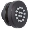 Milano Nero - Modern Front Fix Black Bathroom Shower Round Body Jet -Comfort Bathroom Store 27965177 1