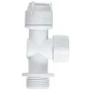 Oracstar PolyFit 15mm X 3/4" White Application Valve Plumbing Fitting -Comfort Bathroom Store 28087369 1