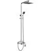Chrome Wall Shower Column With Spout - Deneb -Comfort Bathroom Store 28355321 1