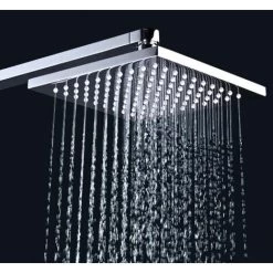 Shower Column & Square Shape Chrome Finish -Comfort Bathroom Store 28355534 3