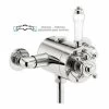 Thermostatic Traditional Exposed Shower Mixer Valve - 135mm To 160mm Centres