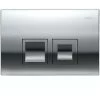 Geberit DELTA35 Gloss Chrome Dual Flush Plate DELTA 50 UP100 Concealed Cisterns