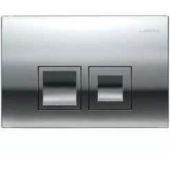 Geberit DELTA35 Gloss Chrome Dual Flush Plate DELTA 50 UP100 Concealed Cisterns