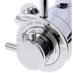 Thermostatic Concentric Exposed Shower Mixer Valve - 135mm To 165mm Centres -Comfort Bathroom Store 28374678 4