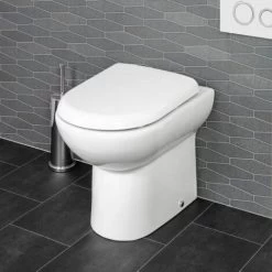 1100mm Bathroom Vanity Unit Basin Sink Toilet Combined Furniture Left Hand White 10 1100mm Bathroom Vanity Unit Basin Sink Toilet Combined Furniture Left Hand White -Comfort Bathroom Store 28381743 4