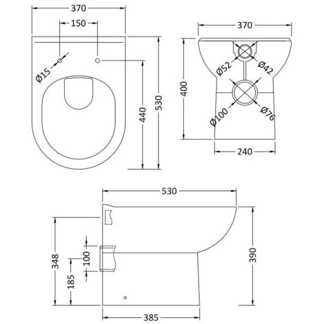 1100mm Bathroom Vanity Unit Basin Sink Toilet Combined Furniture Left Hand White 7 1100mm Bathroom Vanity Unit Basin Sink Toilet Combined Furniture Left Hand White - Image 5