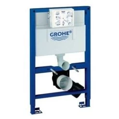 Grohe 38526 Rapid 0.82m Dual Flush Cistern Frame 38765 Nova Plate & Toilet Pan -Comfort Bathroom Store 28415855 4