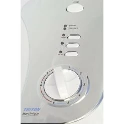 Triton Martinique 10.5Kw Satin Chrome Electric Shower - RP Topaz T100 Bezique + -Comfort Bathroom Store 28505587 3