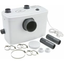 AREBOS Lifting Station Wastewater Pump Sewage Pump 600 W For Toilet, Shower, Sink 100 L/min White