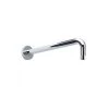 Chrome Round Fixed Shower Arm Head Concealed Wall Outlet 345mm 13.5