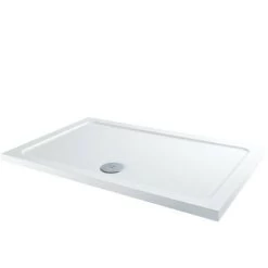 Milano Barq - Corner Walk In Wet Room Shower Enclosure With Grid Pattern Screens&44 Support Arms And 1400mm X 800mm White Tray - Black -Comfort Bathroom Store 28742283 3