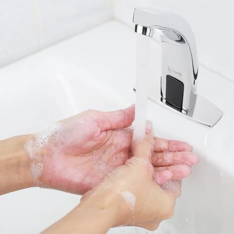 PrimeMatik - Automatic Faucet With Square Infrared Sensor 5 PrimeMatik - Automatic Faucet With Square Infrared Sensor - Image 3