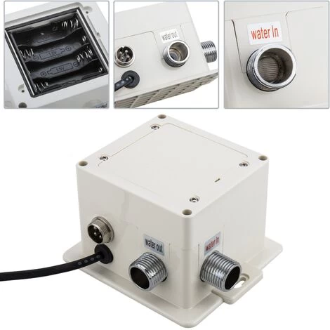 PrimeMatik - Automatic Faucet With Square Infrared Sensor 7 PrimeMatik - Automatic Faucet With Square Infrared Sensor - Image 5