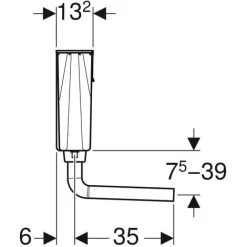 Geberit Low Height Furniture Concealed Toilet Cistern Front Access Bathroom -Comfort Bathroom Store 28958973 3