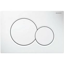 Geberit 115.770.11.5 SIGMA01 Dual Flush Alpine White Flush Plate SIGMA 01 UP320