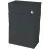 Orbit Verona Back To Wall WC Unit 600mm Wide - Gloss Anthracite -Comfort Bathroom Store 29369940 1