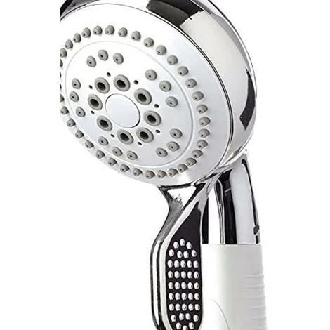 Croydex Easy Use Large Lever Shower Head Grab Rail Big Button Slider Shower Set 5 Croydex Easy Use Large Lever Shower Head Grab Rail Big Button Slider Shower Set - Image 3