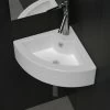 Wash Basin With Overflow 45x32x12.5 Cm White 1 Wash Basin With Overflow 45x32x12.5 Cm White -Comfort Bathroom Store 29795239 1
