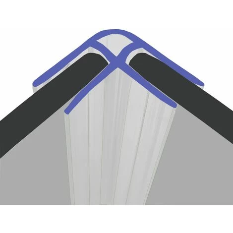 Vertical Corner Shower Seal For Screens, Doors Or Panels | Fits 8, 9 Or 10mm Glass | For 90°Joints | SEAL062 (80cm) 3 Vertical Corner Shower Seal For Screens, Doors Or Panels | Fits 8, 9 Or 10mm Glass | For 90°Joints | SEAL062 (80cm)