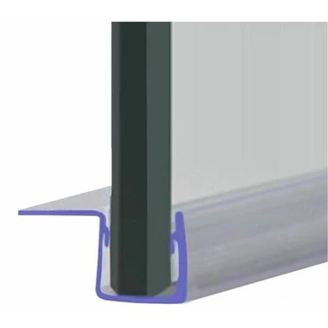 Shower Seal For Screens, Doors Or Panels | Fits 4, 5 Or 6mm Glass | For When There Is No Gap | SEAL107 (80cm) 3 Shower Seal For Screens, Doors Or Panels | Fits 4, 5 Or 6mm Glass | For When There Is No Gap | SEAL107 (80cm)