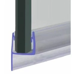 Shower Seal For Screens, Doors Or Panels | Fits 10, 11 Or 12mm Glass | Seals 23-28mm Gaps | SEAL033 (80cm)