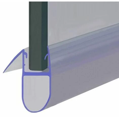 Shower Seal For Screens, Doors Or Panels | Fits 4, 5 Or 6mm Glass | Seals 10-15mm Gaps | SEAL051 (80cm) 3 Shower Seal For Screens, Doors Or Panels | Fits 4, 5 Or 6mm Glass | Seals 10-15mm Gaps | SEAL051 (80cm)