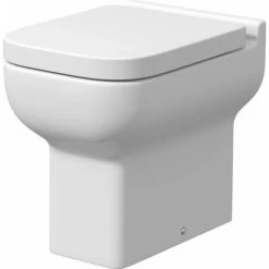 Modern Bathroom Toilet Unit Concealed Cistern BTW Soft Close Seat Grey Amelie 10 Modern Bathroom Toilet Unit Concealed Cistern BTW Soft Close Seat Grey Amelie -Comfort Bathroom Store 30930460 4