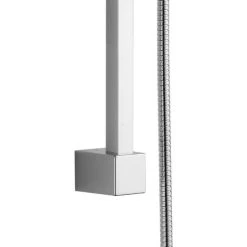 Square Chrome Plated Slider Rail Kit - Single Mode Handset -Comfort Bathroom Store 31127197 4