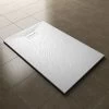 ELEGANT 1400x900mm White Slate Effect Lightweight Slate Shower Base Rectangular Grain Shower Enclosure Tray With Waste Trap 1 ELEGANT 1400x900mm White Slate Effect Lightweight Slate Shower Base Rectangular Grain Shower Enclosure Tray With Waste Trap -Comfort Bathroom Store 31933657 1