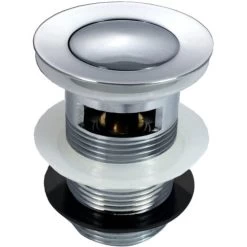 Crox Modern Design Cross Head Set Of Hot & Cold Basin Taps + Waste -Comfort Bathroom Store 32281990 3