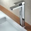 Modern Extended Bathroom Chrome Countertop Basin Sink Mixer Tap -Comfort Bathroom Store 32282031 1