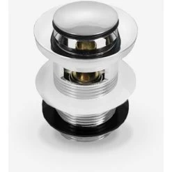 Stratford Traditional Single Pair Of Cross Head Hot And Cold Basin Taps + Waste -Comfort Bathroom Store 32300545 5