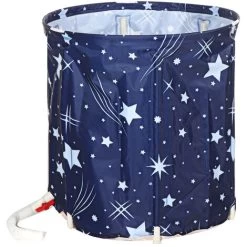 Folding Bathtub Folding Adult Bath Bucket 70x65cm