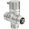 Chrome 3-Way Shower Head Diverter Valve Forshower Faucet T Adapter WASHER -Comfort Bathroom Store 32857668 1