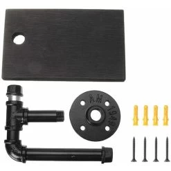 Toilet Roll Holder Wall Mounted Bathroom Toilet Roll Holder UK LAVENTE -Comfort Bathroom Store 32858243 3